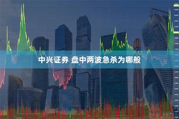 中兴证券 盘中两波急杀为哪般